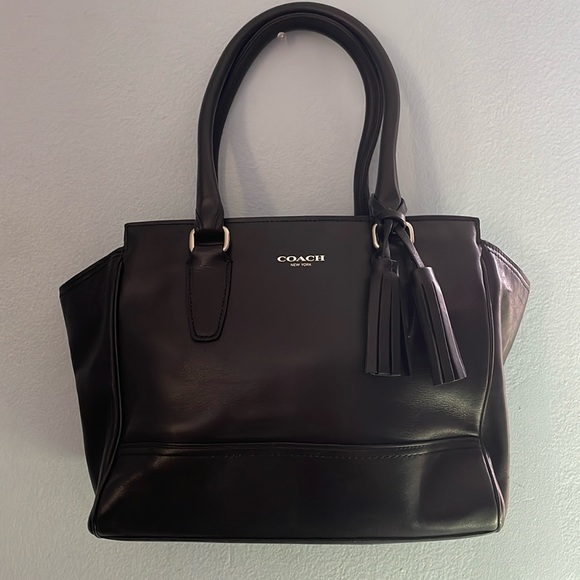 Handbags - Coach Legacy Candace Carryall Black Leather